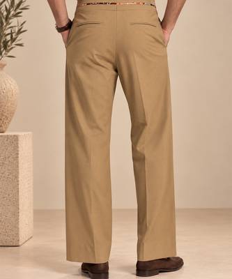 Beige malai cotton pant 2