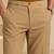 Beige malai cotton pant