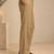Beige malai cotton pant