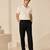 Black malai cotton pant