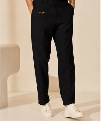 Black malai cotton pant 3