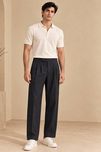Black malai cotton pant