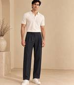 Black malai cotton pant