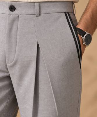 Silver grey malai cotton pant 3
