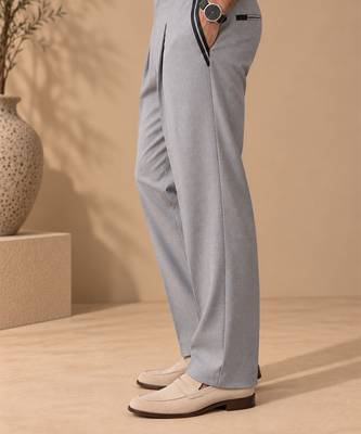Silver grey malai cotton pant 4