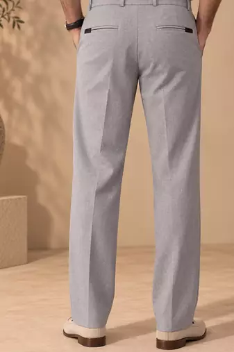 Silver grey malai cotton pant