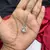 Silver Tone CZ Maang Tikka, Minimalist Bridal Forehead Pendant