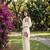 White embroidered khadi cotton 2 piece co-ord sets for women