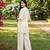 White embroidered khadi cotton 2 piece co-ord sets for women