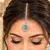 Blue Stone Maang Tikka, Bridal Matha Patti