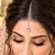 Pink Teardrop Maang Tikka, CZ Halo Bridal Forehead Jewelry