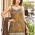 Brown wedding gharara suits free size full stitched upto 44