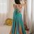 Teal Blue Navratri Special Lehenga With Thread Work Blouse