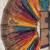 Multicolor Digital Print Mirror Work Georgette Lehenga Choli
