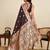 Maroon color embroidery with  zari work sartin silk saree with blouse