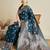 blue color embroidery with  zari work satin saree with blouse