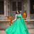Women's  Bandhej Printed Georgette Free Size Lehenga Choli Set with Dupatta