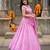 Women's  Bandhej Printed Georgette Free Size Lehenga Choli Set with Dupatta