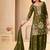 Mehendi rangoli crush  party  embroidery wear  sharara suit set