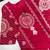 WOMEN PURE COTTON PRINTED  BANDHEJ PRINT WITH HAND WORK KURTA WITH PANT AND DUPATTA 