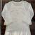 white color beads and lace work crepe salwar kameez set
