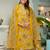 WOMEN PURE COTTON FLORAL PRINT KURTA WITH AFGANI PANT AND DUPATTA 