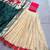 Women's Kanchipuram silk blend Zari Woven Lehenga Choli with Paithani Jacquard Dupatta