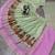 Green Digital Print Mirror Work Georgette Lehenga Choli