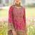Rani chinon readymade printed suit with diamond work
