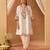 Daisy ivory chauga kurta with salwar