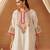 Daisy ivory chauga kurta with salwar