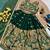 kids greenbaz embroidered lehenga choli with dupatta