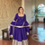 Jambli embroidered anarkali kurta set with pant and dupatta for women