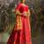 Red Thread Work Silk Wedding Wear Lehenga Choli With Dupatta