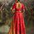 Red Thread Work Silk Wedding Wear Lehenga Choli With Dupatta