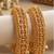 Multicolor copper bangles with bar stone & kundan     2 pcs