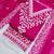 Rani pink chanderi embroidered unstitched suit