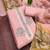 Muga cotton jamdani pichwai weaving unstitched suit with heavy santoon bottom and matching dupatta