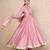 Ethnic chanderi anarkali set