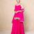 Pink short kurti with garara
