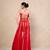 Red short kurti with sharara