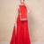 Red mirror kurti with sharara