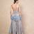 Grey short kurti with sharara
