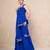 Blue short kurti with sharara