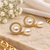 Certified natural freshwater pearls jewellery pearl drop earrings with cz halo, gold-tone, natural pearl