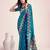 Rama silk blend jacuard work festival saree with unstitched blouse piece