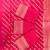 Pink silk blend jacuard work festival saree with unstitched blouse piece