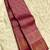 Maroon silk blend jacuard work festival saree with unstitched blouse piece