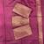 Maroon silk blend jacuard work festival saree with unstitched blouse piece
