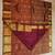 Maroon silk blend jacuard work festival saree with unstitched blouse piece